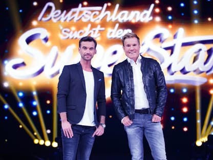 Florian Silbereisen und Dieter Bohlen bei DSDS