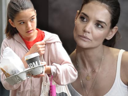 Katie Holmes mit Tochter Suri Cruise