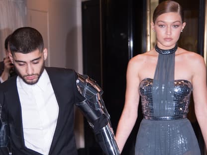 Zayn Malik und Gigi Hadid Hand in Hand