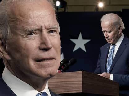 Joe Biden guckt traurig