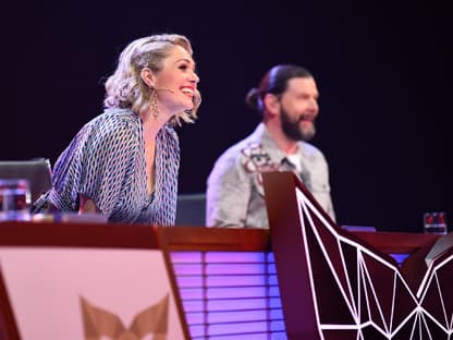 Ruth Moschner und Rea Garvey bei "The Masked Singer"