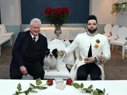 2015: Hochzeit von Harald Glööckler und Dieter Schroth