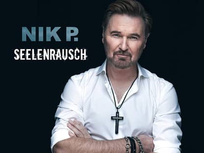 Nik. P ziert das Cover seines Albums Seelenrausch