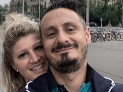 Samantha und Serkan glücklich