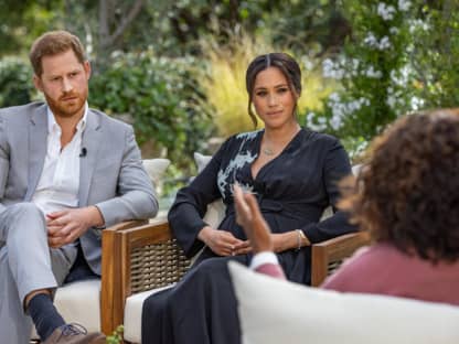 Prinz Harry und Herzogin Meghan 2021 im Interview mit Oprah Winfrey