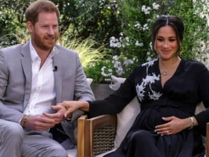 Prinz Harry und Herzogin Meghan bei dem Oprah-Interview