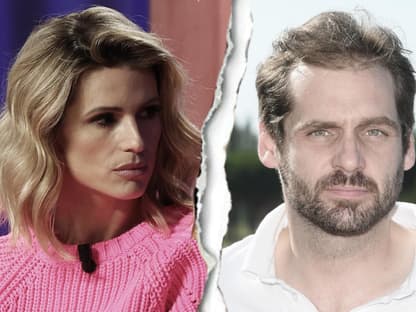 Michelle Hunziker und Tomaso Trussardi mit Riss in der Mitte