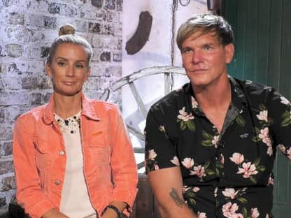 Steff Jerkel und Peggy Jerofke im "Sommerhaus der Stars"