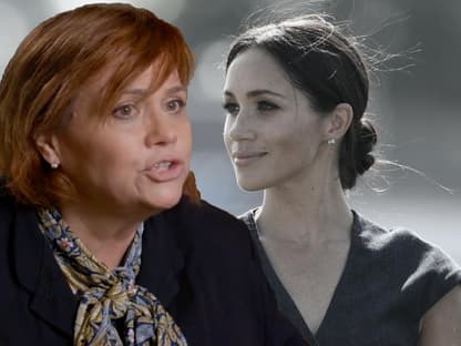 Collage von Samantha und Meghan Markle