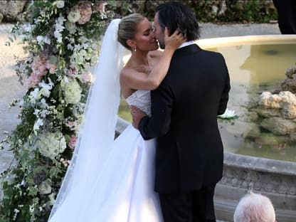 Sylvie Meis und Niclas Castello bei ihrer Hochzeit