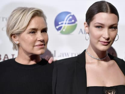 Bella Hadid mit Mutter Yolanda Hadid