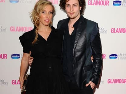 Sam Taylor Wood (Filmemacherin des Jahres) feierte zusammen mit ihrem  Lover Aaron Johnson