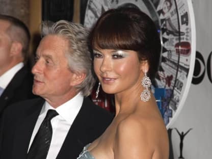 Catherine Zeta-Jones und Ehemann Michael Douglas 