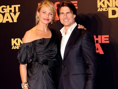 Ortswechsel: In Sevilla fand die große Europa-Premiere statt. Dort stellten Hollywood-Star Cameron Diaz und Tom Cruise ihre neue Action-Komödie "Knight and Day" vor als erstes dem Publikum vor