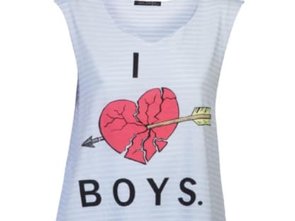 Love Message: Print-Top von Wildfox, ca. 80 Euro