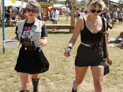 Kelly Osbourne und Pixie Geldof haben dank ihrer berühmten Väter schon zahlreiche Festivals besucht