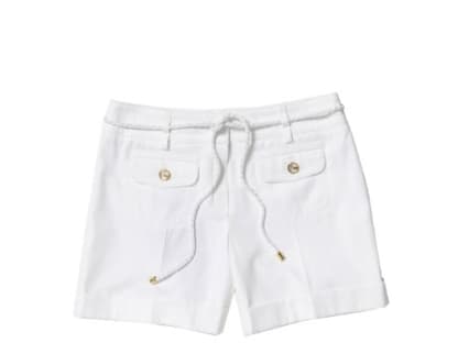 Shorts mit Kordelgürtel von Escada, ca. 300 Euro 