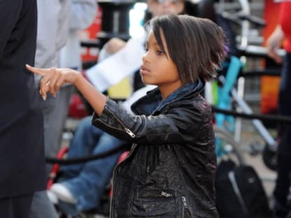 Kleine Diva: Die 9-jährige Willow Smith weiß schon ganz genau, was sie will