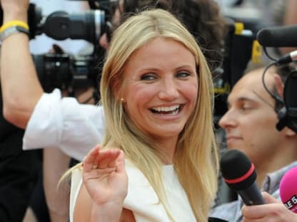 Schenk uns dein schönstes Lächeln! So ausgelassen hat man Cameron Diaz lange nicht mehr gesehen