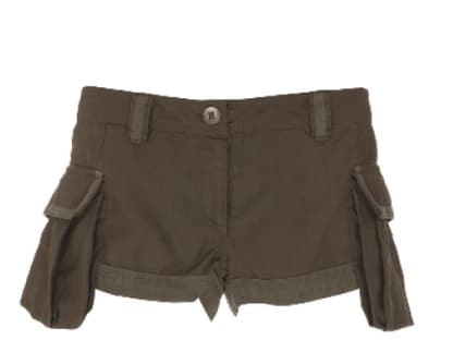 Hotpants mit großen Taschen von Warehouse, ca. 35 Euro 