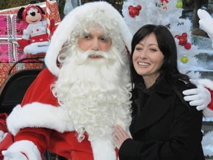 Was sich Schauspielerin Shannen Doherty vom Weihnachtsmann wünscht? Das werden wir wohl nie erfahren ...