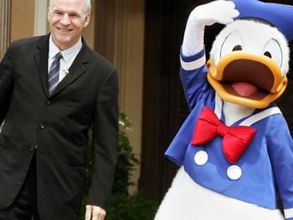 Ei, ei Captain: Steve Martin und "Donald Duck" machen klar Schiff