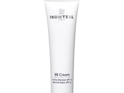 Die "BB Cream" von Monteil lässt sich leicht verteilen und zieht schnell ein, allerdings ist sie eher für dunklere Hauttypen geeignet. 35 ml ca. 35 Euro