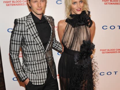 Anja Rubik mit ihrem Freund Sasha Knezevic