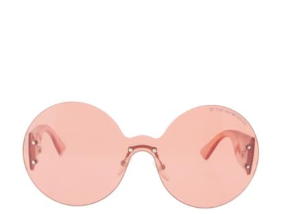 22. Juni 2012: Nicht nur was für Verliebte: rosarote Sonnenbrille von Emporio Armani über asos.de, ca. 150 Euro