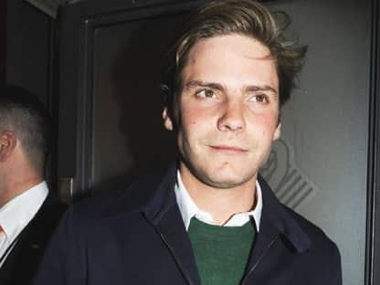 Schauspielkollege Daniel Brühl schaute auch vorbei