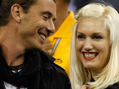 Ganz schmusefreudig zeigten sich hingegen Gavin Rossdale und Gwen Stefani