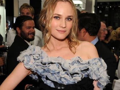 Diane Kruger trägt bei Preisverleihungen und öffentlichen Auftritten gerne Kreationen von Karl Lagerfeld