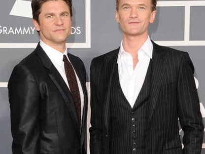 David Burtka kam mit seinem Lebensgefährten Neil Patrick Harris