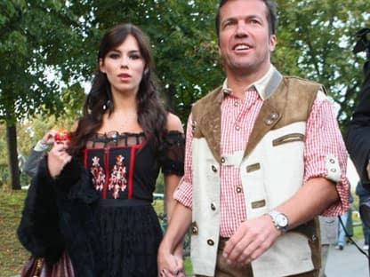 Lothar Matthaeus und Kristina Liliana