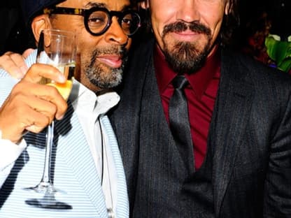 Zwei die sich verstehen: Regisseur Spike Lee mit Schauspieler Josh Brolin