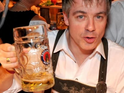 Prost! Der deutsche Comedian Michael Mittermeier ist bekennender Bayer