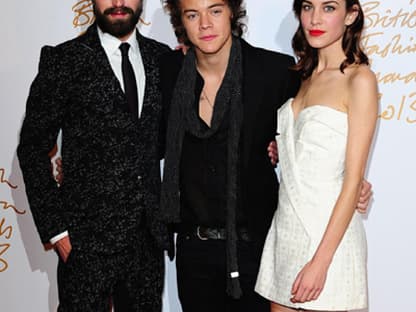 Alles was Rang und Namen in der Modebranche hat lief gestern, 2.12., beim "British Fashion Award" über den roten Teppich in London. Auch mit dabei: Jack Guinness, Harry Styles und Alexa Chung