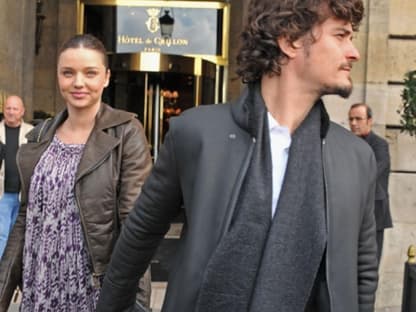 Süßester Schnappschuss bisher: Orlando Bloom mit seiner schwangeren Frau Miranda Kerr