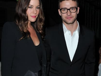 Liv Tyler mit Justin Timberlake, der zurzeit auf großer Promo-Tour für seinen neuen Film "The Social Network" ist