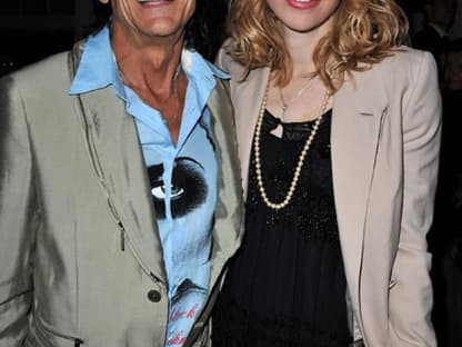 Ron Wood mit Courtney Love