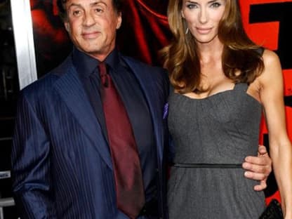 Sylvester Stallone brachte seine Frau Jennifer Flavin mit zur Premiere