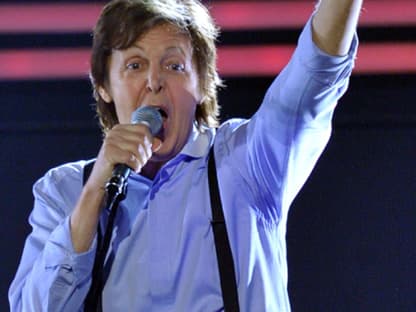 Paul McCartney bewies, dass er noch lange nicht zum alten Eisen gehört