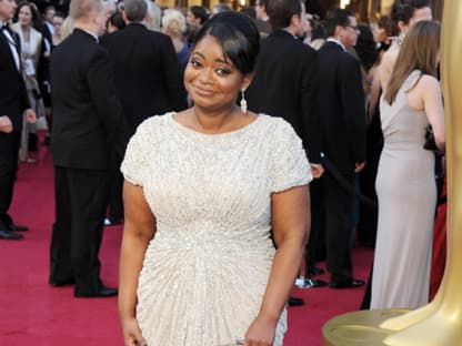 Die als beste Nebendarstellerin nominierte Octavia Spencer entschied sich für ihren Lieblingsdesigner Tadashi Shoji