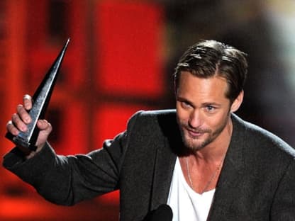 "True Blood"-Star Alexander Skarsgard bedankt sich bei seinen Fans für seine Auszeichnung als bester Horrordarsteller