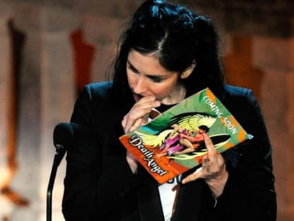 Comedian Sarah Silverman kann auch auf der Bühne nicht das Scherzen lassen