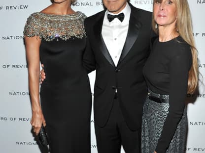 Stacy Keibler, George Clooney und Annie Schulhof