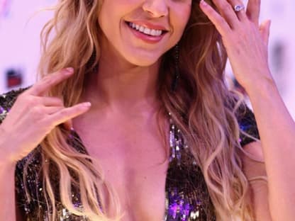 Shakira wurde von den Fotografen umlagert