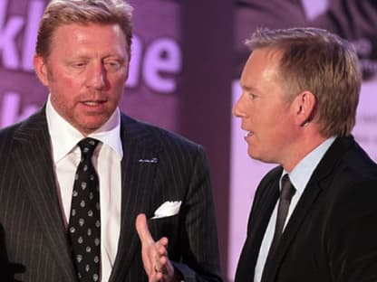 Johannes B. Kerner interviewt Boris Becker