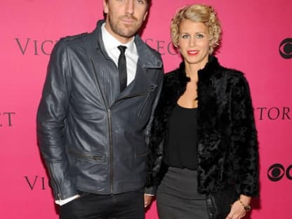 Schauspieler und Model Henrik Lundqvist mit Therese Andersson