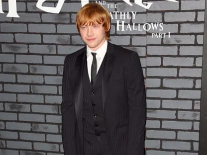 Darf natürlich auch nicht fehlen: Potters bester Kumpel "Ron Weasley" alias Rupert Grint